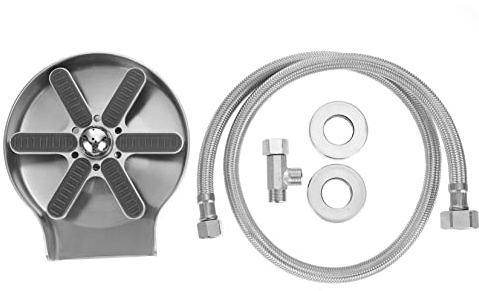 GALPADA Flaschenspüler Aus Edelstahl Für Waschbecken Automatischer Wasserstrahl Zum Spülen Von Gläsern Und Tassen Einfache Installation Im Arbeitsbereich
