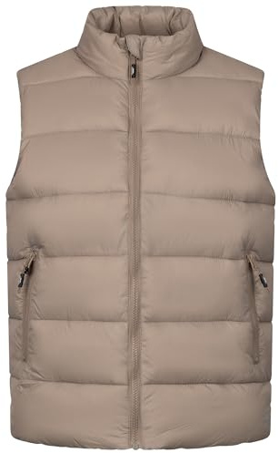 Trespass Womens Padded Gilet Simone Sand in Size - 18