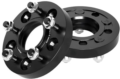 Espaciadores de ruedas 2 uds 6x139,7 78,1mm M14x1.5 buje para espaciador de rueda forjado negro centrado para para placa brida(2pcs 50mm)