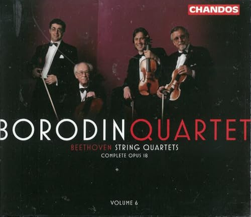 Beethoven: String Quartets, Vol. 6 op 18 (Chandos)