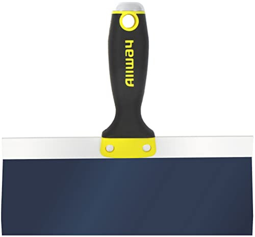 ALLWAY BTK10 Soft Grip Blue Carbon Steel Taping Knife with Hammer End, 10