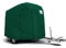 Original CAPA Schutzhaube für 2er Pferde Anhänger in extra groß als Schutzhülle Garage Schutzdach Abdeckung in Grün brittisch racing green HT-01GXL z.B. für Böckmann Bigmaster geeignet