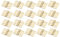 10 * 8MM Mini Tiny Brass Hinge with Nails Jewelry Chest Gift Wine Music Box Dollhouse Pack of 20