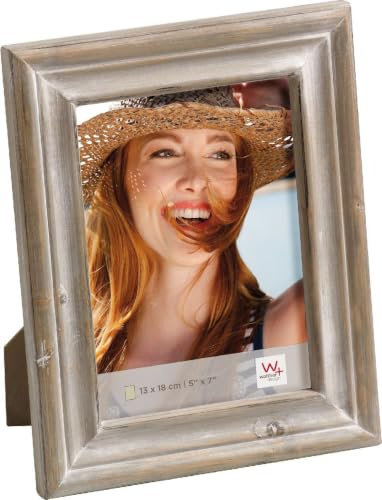 walther design Bilderrahmen braun 13 x 18 cm Dijon Portraitrahmen QU318P