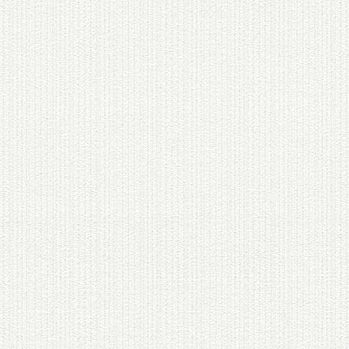 A.S. Création Vinyl Wallpaper, White 314918