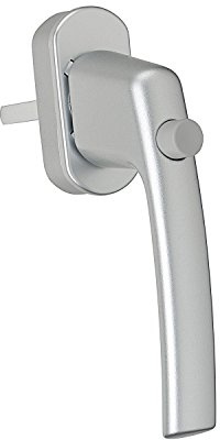 MACO Fenstergriff Tresor Sperrknopf, silber lackiert, 1 Stück,58875