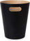 Umbra 082780-045 - Woodrow Holz-Papierkorb, natur/schwarz