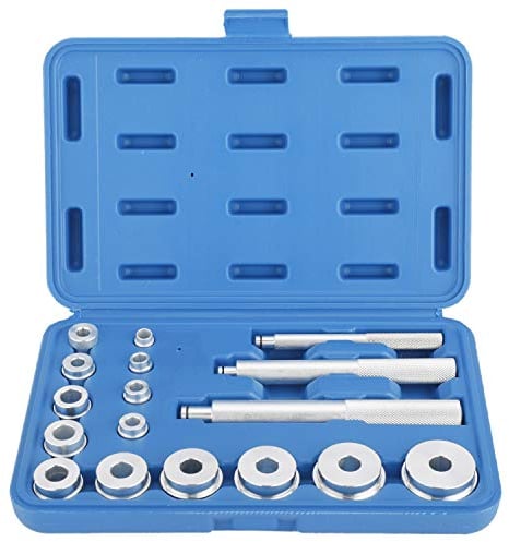 FreeTec, 17 parti di estrattore per mozzi. Set di attrezzi per cuscinetto ruota, estrattore, set di pezzi di pressione, estrattore cuscinetti, montaggio riparazione attrezzi