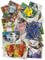 Panini WM Russland 2018 Lot de 50 cartes à collectionner – Cartes de toutes les équipes Rising Star, Favourite – Pas de cartes doubles