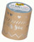 folia 26429 - Washi Tape, Klebeband aus Reispapier, Hotfoil silber II, 4er Set - ideal zum Verzieren und Dekorieren
