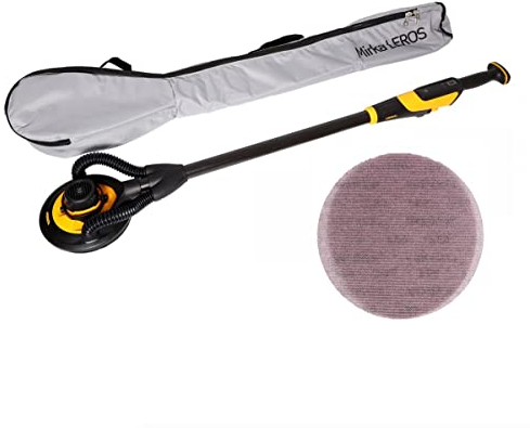 Mirka LEROS 950 CV Wand- und Deckenschleifer 350 W 225 mm (MIW9502022BA) + Netzschleifmittel + 25x ABRANET Schleifscheiben P80