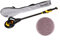 Mirka LEROS 950 CV Wand- und Deckenschleifer 350 W 225 mm (MIW9502022BA) + Netzschleifmittel + 25x ABRANET Schleifscheiben P80