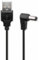Goobay 55158 DC Stromkabel, Netzkabel, Anschlusskabel – USB-Stecker auf DC-Hohlstecker, 5.5x2.1mm, 5V, schwarz, 1m