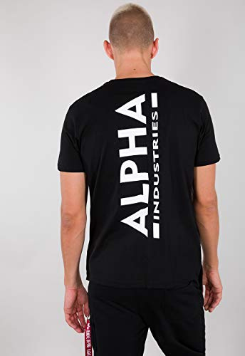 Alpha Industries Herren Backprint T-Shirt