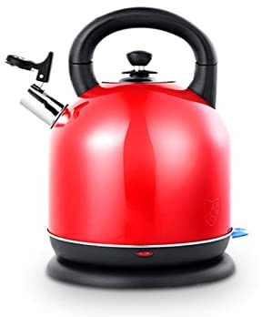 Knjlwa 5L Quick Boil Kettle, Tea Kettle with 2000W Fast Boiling Heater, Tech for Coffee, Tea, Beverages Hot Water, Red