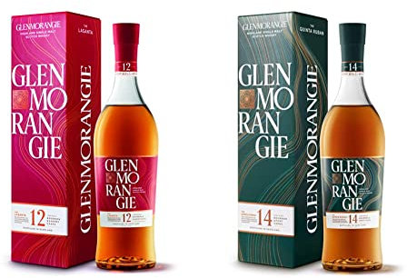 Glenmorangie Lasanta Single Malt Scotch Whisky 12 ans 70 cl & Hard To Find Whisky Glenmorangie - The Quinta Ruban - 12 year old Whisky