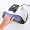 NEOMANN Lampada UV per Unghie in Gel, Essiccatore per Unghie con Luce in Gel ad Asciugatura Rapida, UV Nail Dryer 280W with 66 Pcs LED light con Manico 4 Impostazioni del Timer.