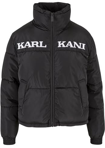 Karl Kani Damen KW-JK012-001-01 KK Retro Essential Puffer Jacket Black, M