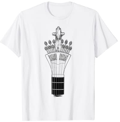 Portugiesische Gitarre, Fado, Musik T-Shirt