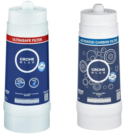 GROHE Blue - Filtro UltraSafe + Blue Filtro de Carbón Activo