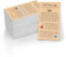 Gethelud 200 PCS Egg Handling Instruction Cards, Double-Sided Printing Egg Stamps with Washed/Unwashed Fresh Egg Care Accessories Card Labels for Farm Fresh Eggs (3.5” x 2”)