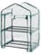 Top Home Solutions® Mini Greenhouse - 2 Tier Cold Frame With Clear PVC Cover, Roll-Up Zipped Door - Portable Greenhouse For Plants And Seedlings - Perfect for Outdoor Garden and Home