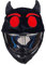 Motorradhelm Cover, Plüsch Motorradhelm Überzug, Motorradhelm Abdeckung, Lustiger Helm-Überzug für Männer und Frauen, Zubehör für Motorradhelme, Stoff-Cover für Motorradhelm, Schwarz