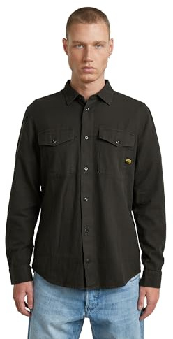 G-Star Herren Marine Slim Long Sleeve Shirt
