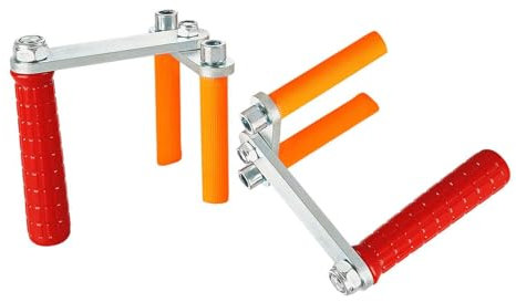 F Fityle 2x Drywall Carriers Load 115kg, Panel Lifting Tools Heavy Duty Carry Clamp for Plywood Sheet Moving Glass Sheet Garden Doors