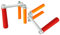 F Fityle 2x Drywall Carriers Load 115kg, Panel Lifting Tools Heavy Duty Carry Clamp for Plywood Sheet Moving Glass Sheet Garden Doors
