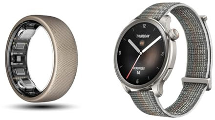 Amazfit Helio Ring Size 13 Balance Reloj Inteligente,NFC,ai Fitness Coach,ai Sleep & Health Tracker con medición de la composición Corporal,GPS