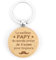 Cadeau Papy Porte Clef en Bois Cadeau Papi Porte Clé Cadeau Fête Des Papy Idee cadeau fete des grand pere Cadeau pour Grand Pere Cadeau pour Papy Cadeau Noel Cadeau Fete des Papy Famille Anniversaire