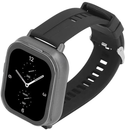 Yanmis 2 in 1 Smart Watch with WL Earbuds, 2.01 Inch HD Screen Fitness Watch, Multi Function Bluetooth 5.3 Smartwatch for Android, Support NFC and Multi Sports Modes (Black Shell (Black