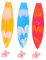 ibasenice Surfbrett-Ausschnitt-Aufkleber 3 Stück Surfbrett-Dekorationen für Pinnwand Strand-Motive