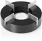 AdHoc TK54 Stövchen und Speisewärmer Tuto 14,5 cm | Eschenholz, Edelstahl