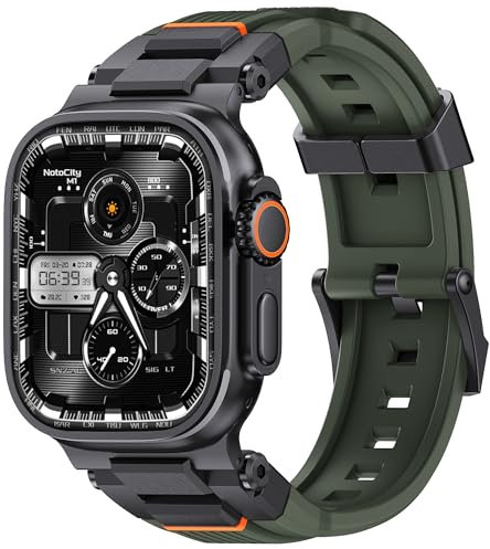 Compatible avec Bracelet Apple Watch Ultra 3/2/ Ultra 49mm pour Homme, Bracelet Sports pour Apple Watch Série 11/10 46mm/Série 9/8/7/6 SE 45mm 44mm 42mm/Ultra/Ultra 2 49mm