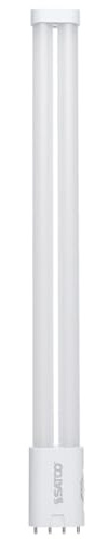 Satco 16w PLL LED 2G11 Base CCT Selectable Ballast Bypass 120-277v Bulb