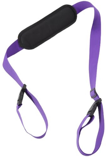 GORGECRAFT Scooter Gurte Verstellbarer Tragegurt Mit Rutschfestem Schulterpolster Blau Violett Strandstuhl Ersatz Universeller Tragegurt Yogamatten Sling Halter Für Camping Und Outdoor Rucksack