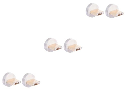 jojofuny 3pairs Usb Connectors No Power Cords Compact Design for Smartphones and Devices Magnetic Usb Connectors for Easy Charging