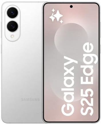 Samsung Galaxy S25 Edge, 256GB, Titanium Silver [Versione Italiana]