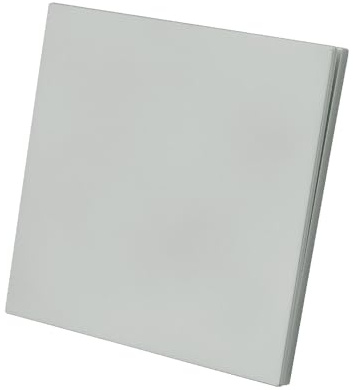 WandSchalter Unterputz Schalter 1-fach, Einschalter Rahmenloses Flachdesign Silberfarben ABS 10A 250V - Für Haushalt & Büro-WESA