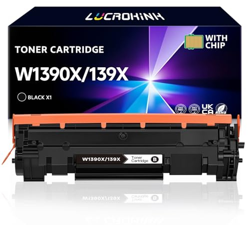 139X Tonerpatronen Kompatibel für HP 139X W1390X 139A W1390A, 1 Pack | Kompatibel für HP LaserJet MFP 3002dw 3002dn LaserJet Pro MFP 3102fdw 3102fdn Drucker (1 Schwarz)