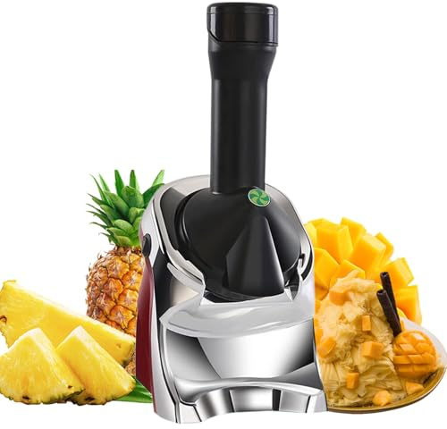 Fabricador De Postres Congelados, Máquina De Helados, Máquina Automática De Helado De Fruta De 200 W, Helado Suave No Lácteo