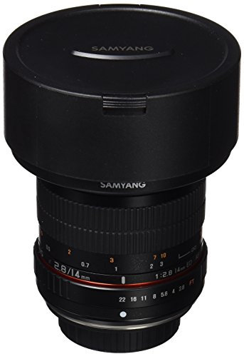 Samyang Obiettivo 14mm F/2,8 ED AS IF UMC per Olympus Quattroterzi, Nero