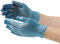 UNIGLOVES Unicare GS0083 Guanti da Visita in Vinile, Blu, Taglia M (Confezione da 100 Guanti Singoli)