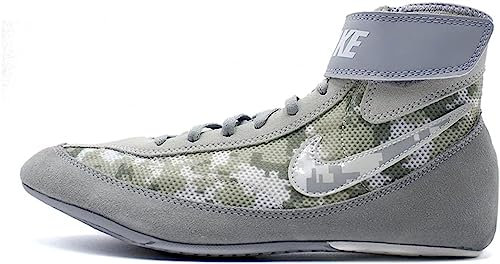 NIKE Herren Kobe Ix Elite Low Id Basketballschuhe, silberfarben/weiß