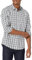 Amazon Essentials Chemise en Popeline à Manches Longues, Style Décontracté, Coupe Standard Homme, Gris Écossais, L