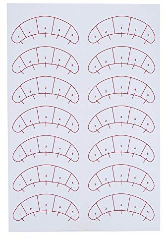 40 STÜCKE Wimpern Verlängerung Klebstoff Aufkleber Wimpern Isolation Positionierung Pads Patches Werkzeug Training Wimpern für Wimpernverlängerung