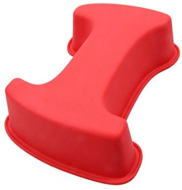 0/1/2/3/4/5/6/7/8 Large Silicone Number DIY Cake Mould Birthday Baking Mold Tool - 1 qingsb
