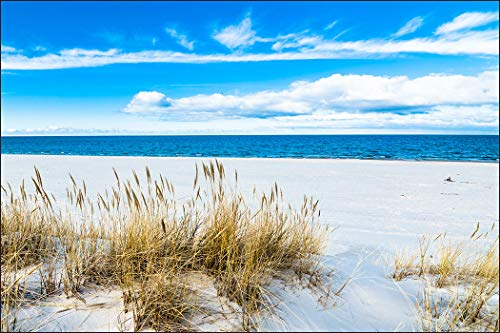 Muralo Fototapete Landschaft 270 x 405 cm Vlies Tapete Wandtapeten Meer Strand Himmel Wohnzimmer Schlafzimmer Moderne Wandbilder XXL Natur Panorama Wand Dekoration